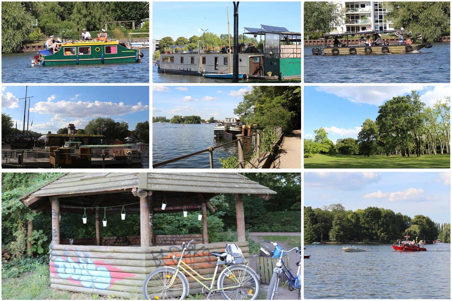 Fahrradtour am Treptower Park...