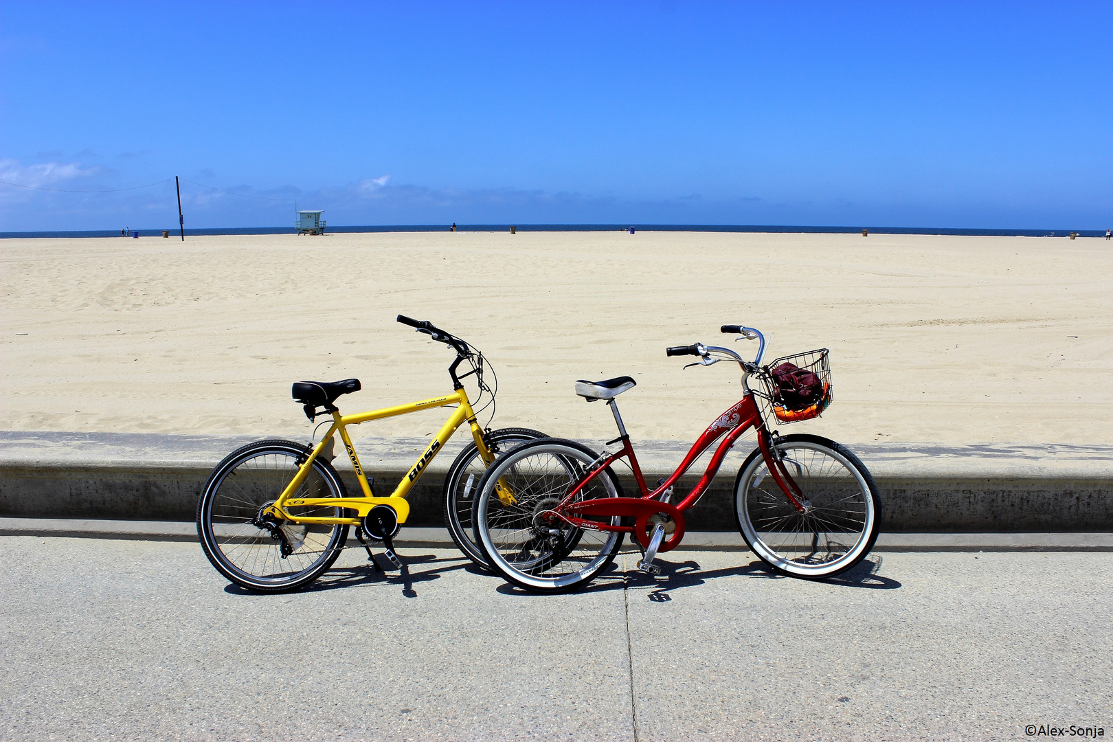 Fahrradtour am Venice Beach