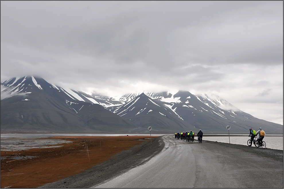 Fahrradtour auf Spitzbergen