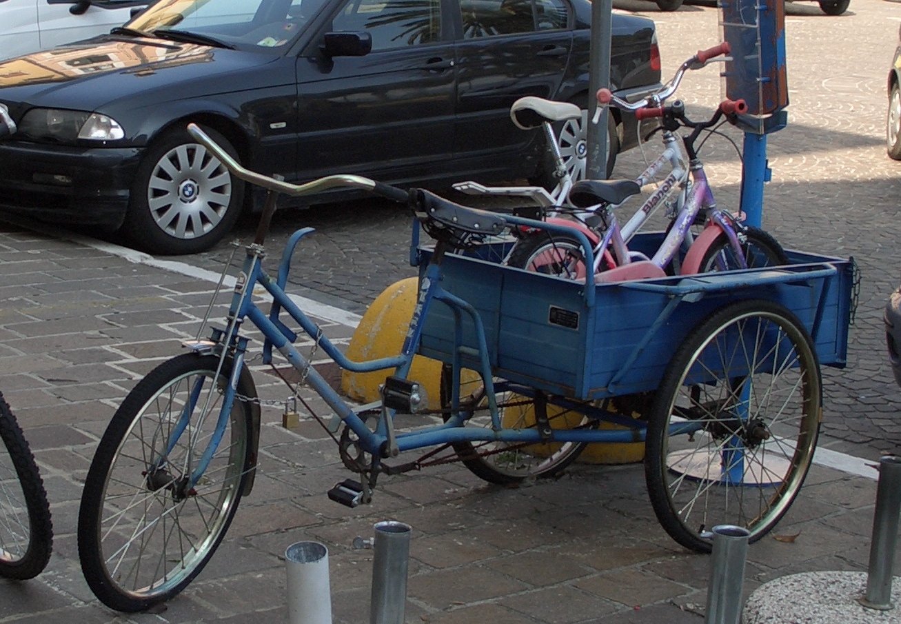 Fahrradtransport mit dem Fahrrad