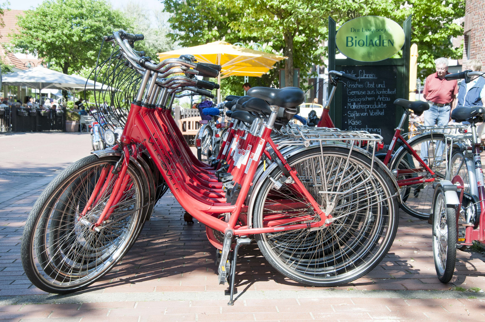 Fahrradverleih auf Langeoog