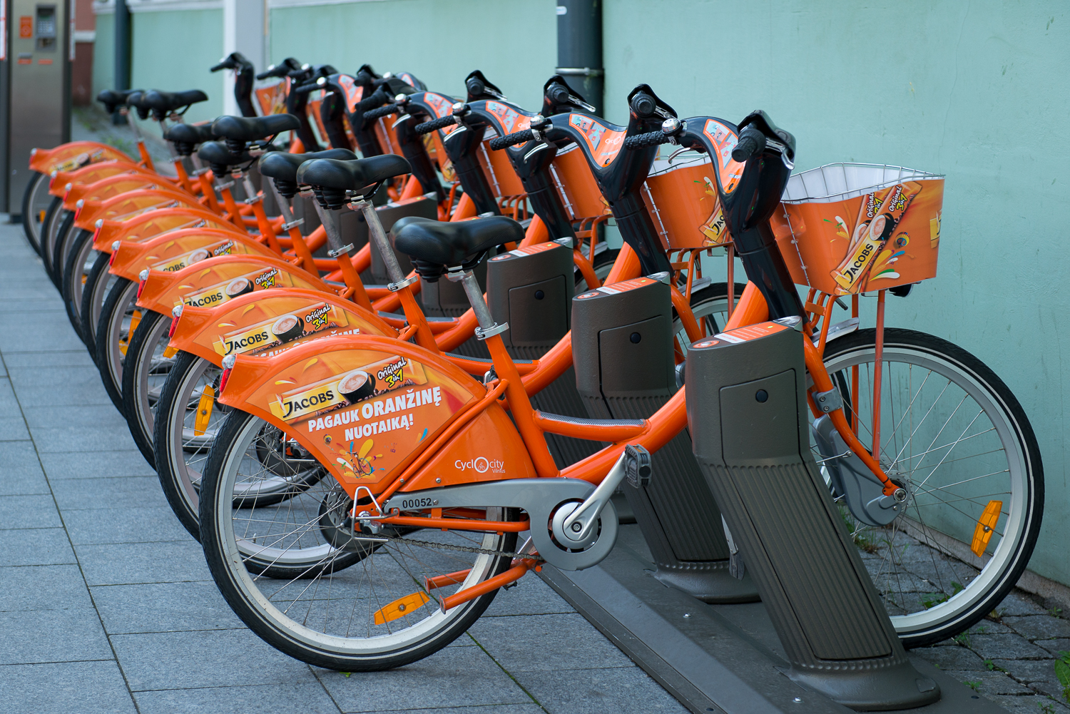 Fahrradverleih in Vilnius