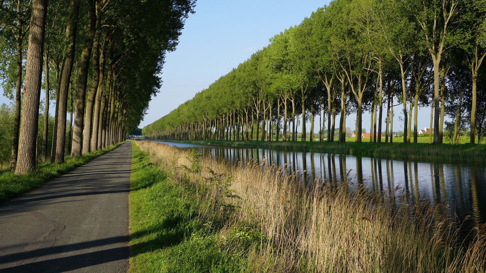 Fahrradweg am Kanal