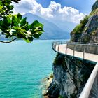 Fahrradweg, Limone, Gardasee