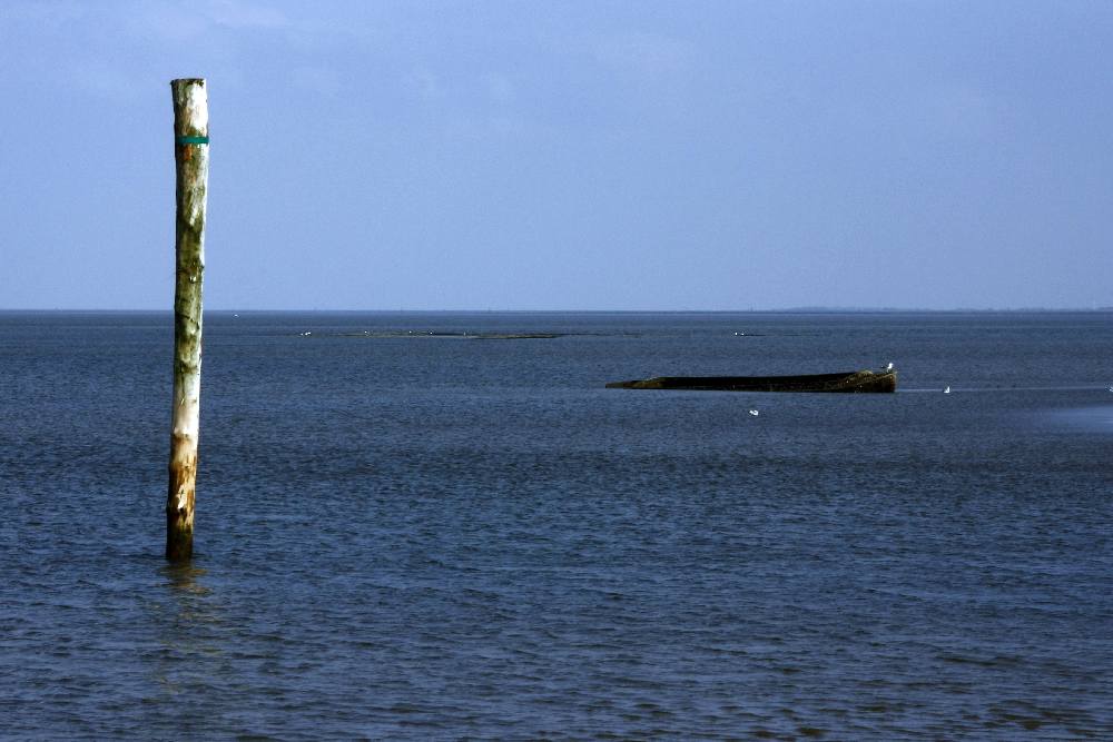 Fahrrinne in der Nordsee