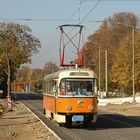 Fahrschulwagen in Nachmittagssonne