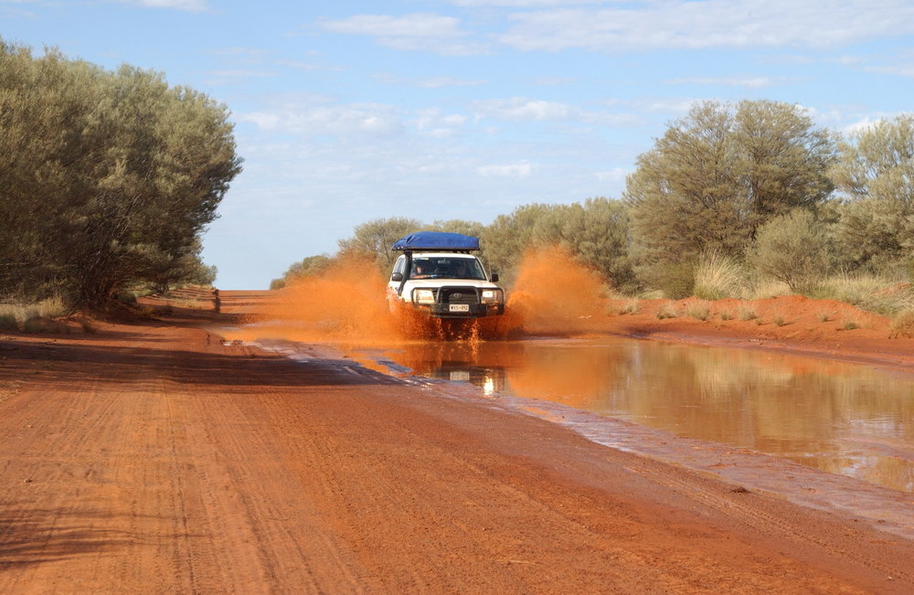 Fahrspaß im Outback