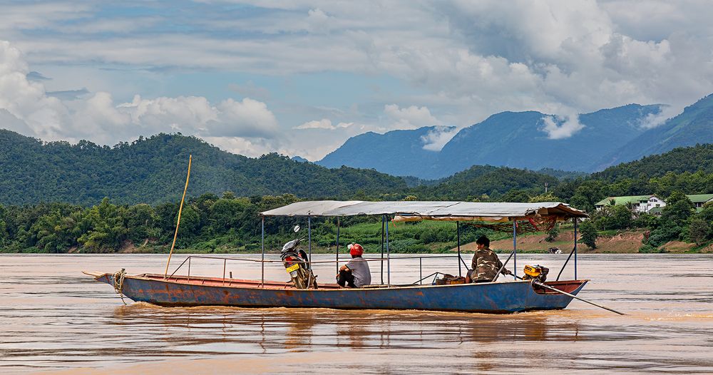 Fahrt auf dem Mekong #11