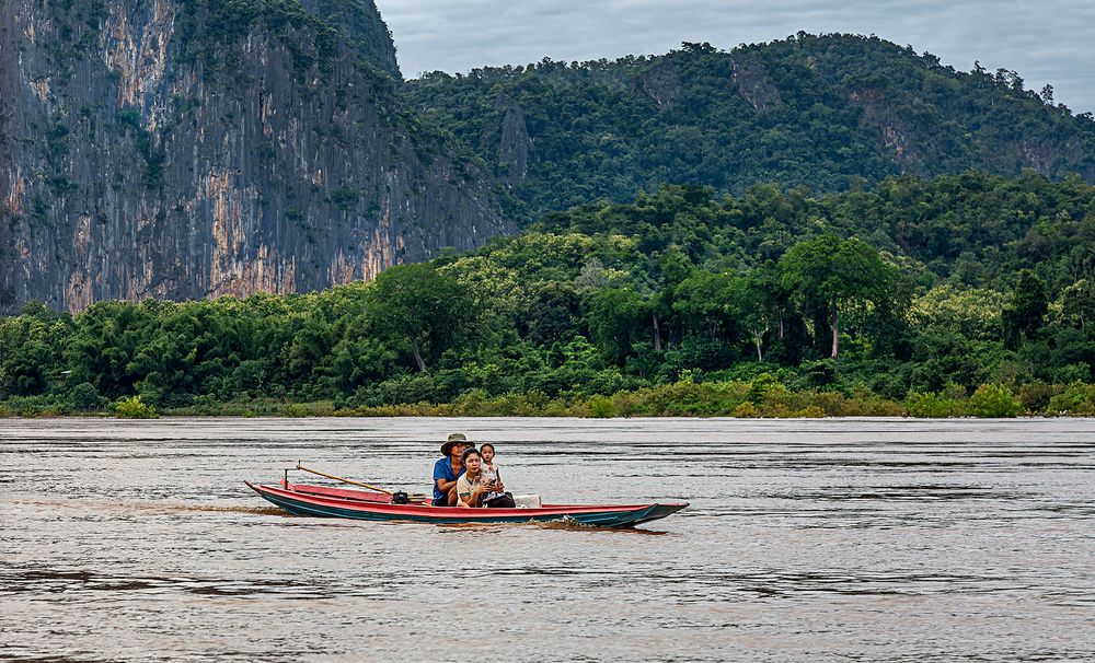 Fahrt auf dem Mekong #12