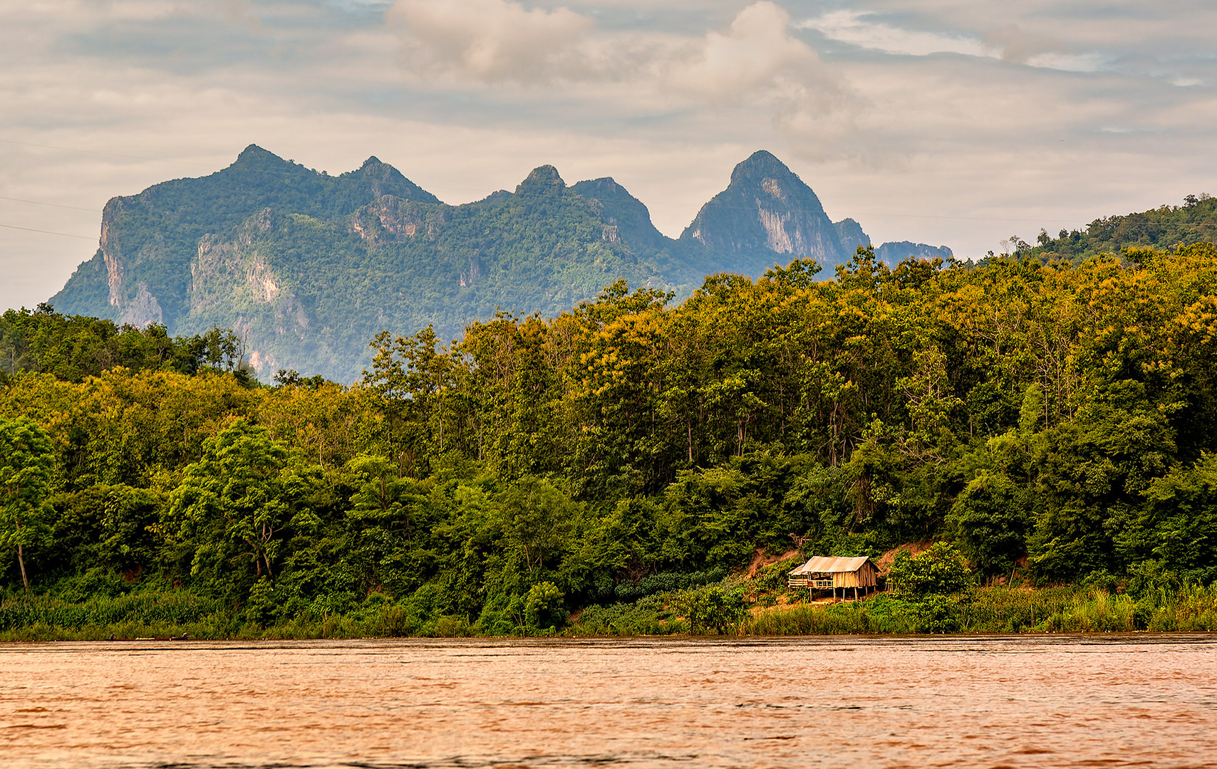 Fahrt auf dem Mekong #14