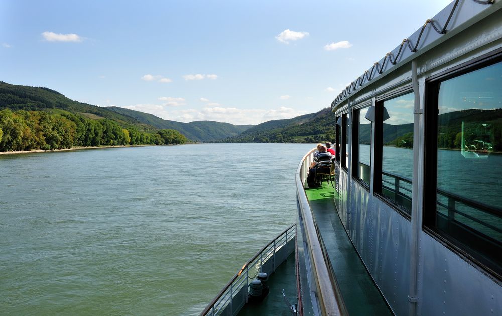 Fahrt auf dem Rhein 2009