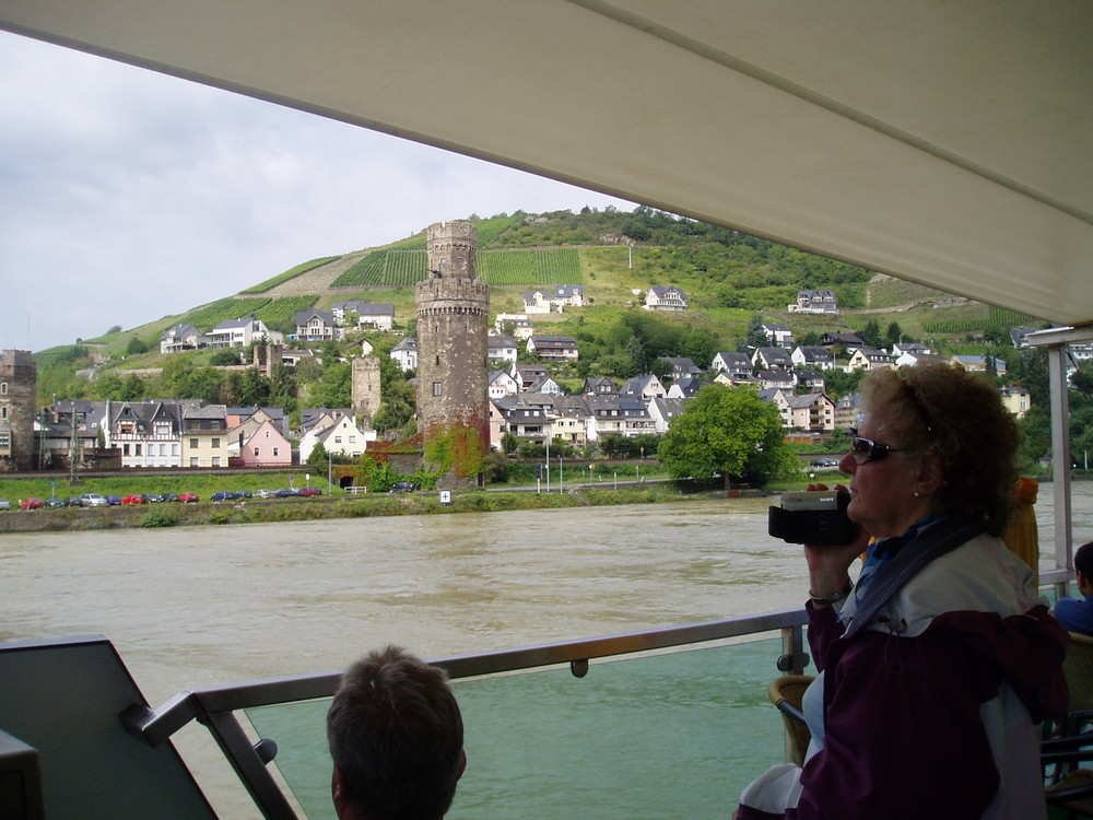 Fahrt auf dem Rhein von St.Goar- Rüdesheim 2007