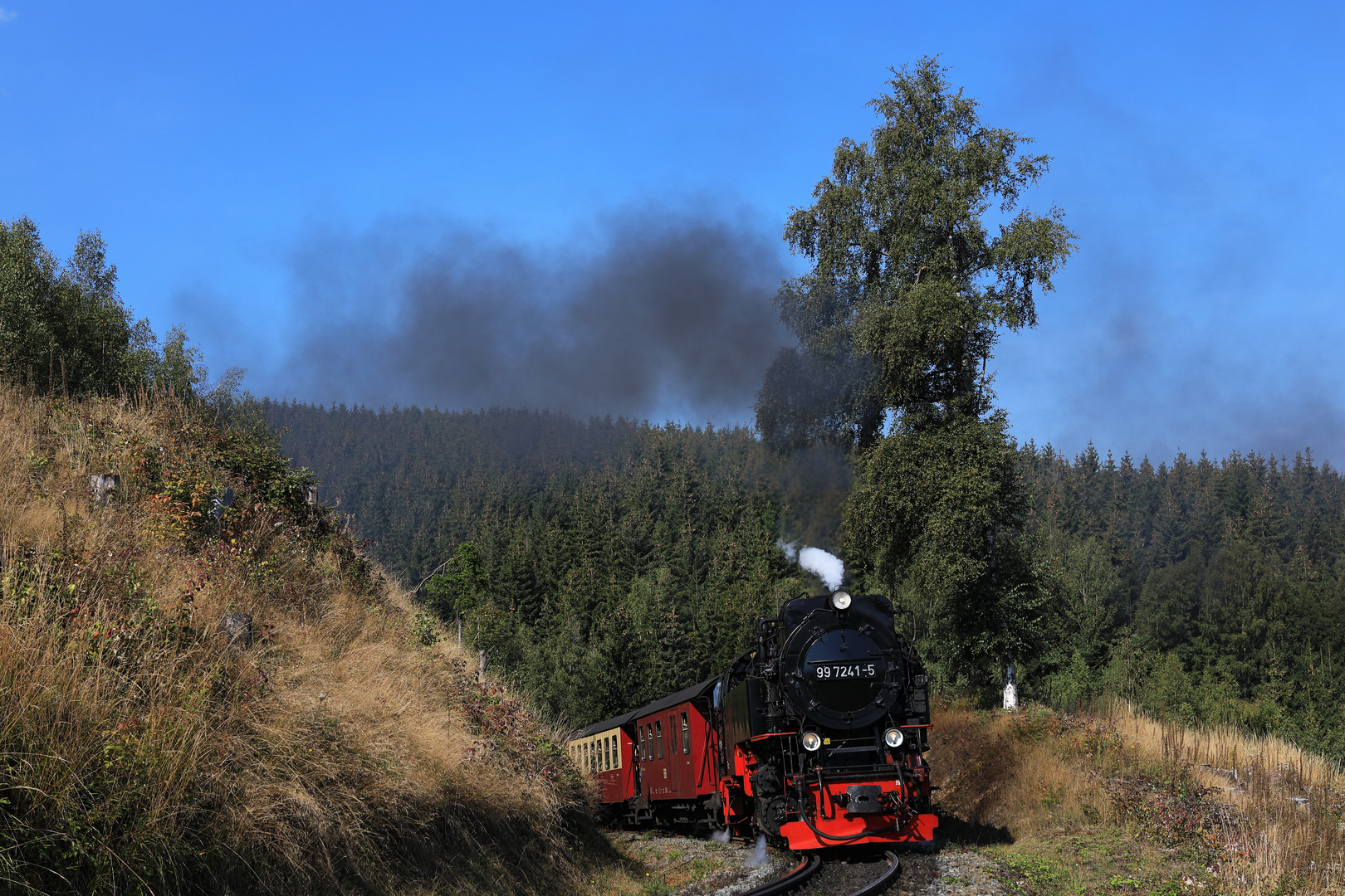 Fahrt auf den Brocken 01