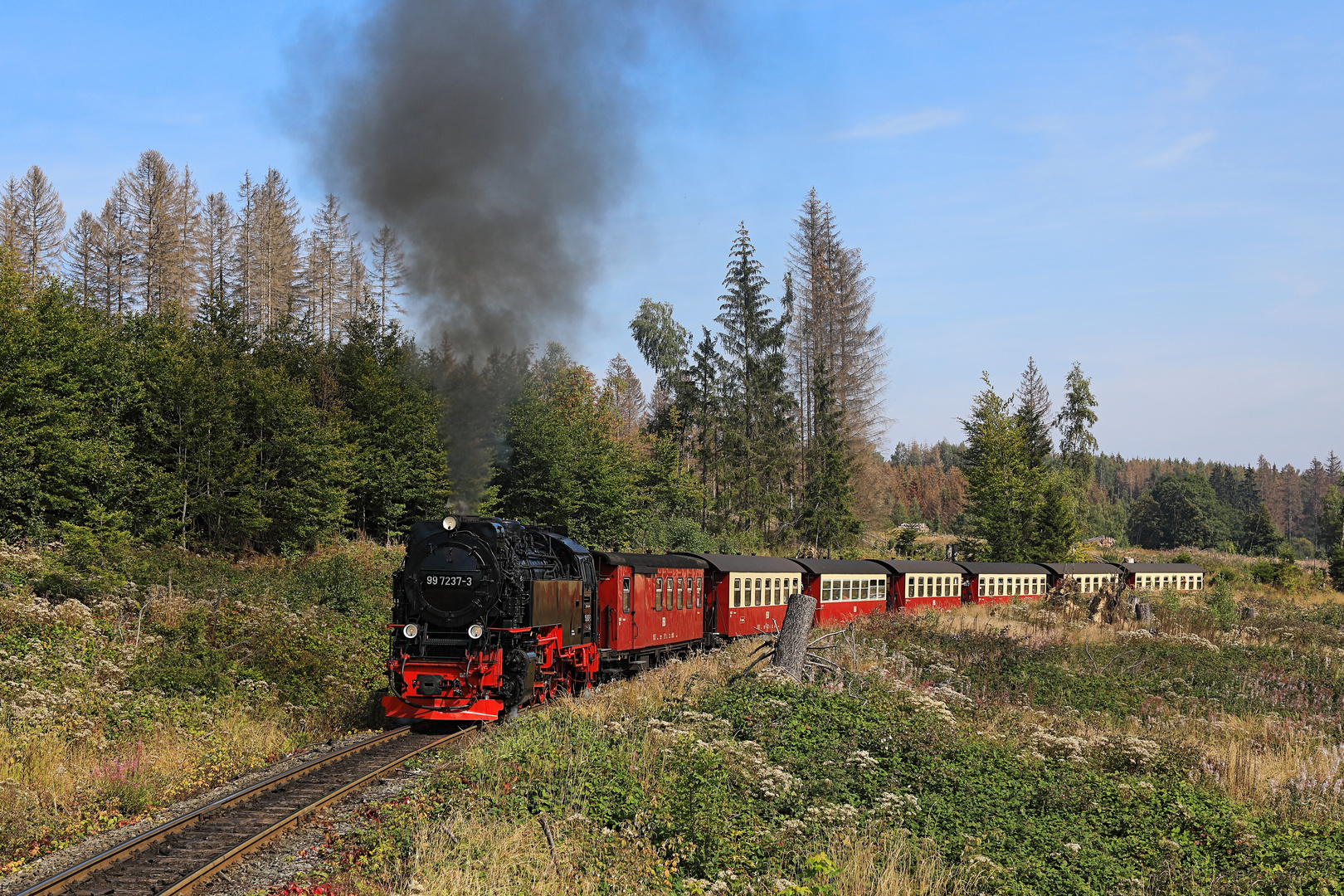 Fahrt auf den Brocken 02