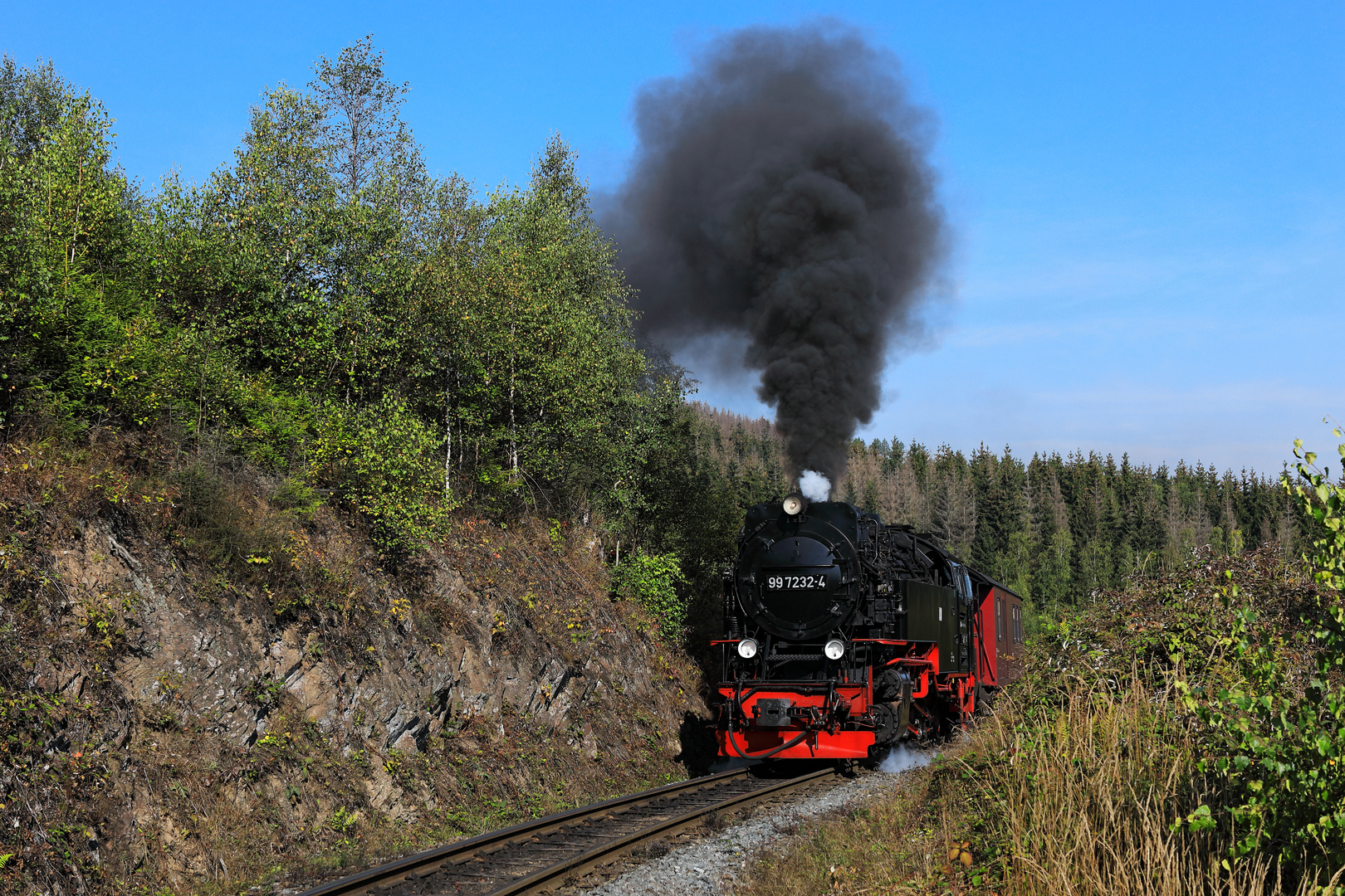 Fahrt auf den Brocken 06