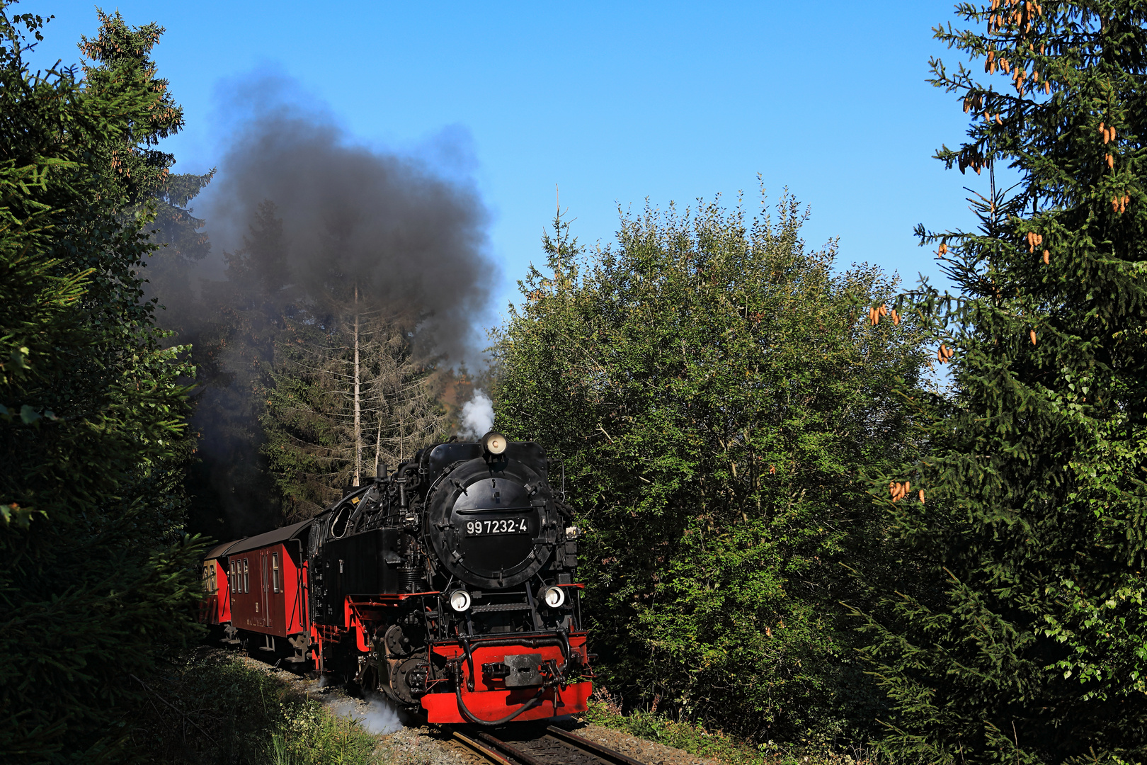 Fahrt auf den Brocken 07