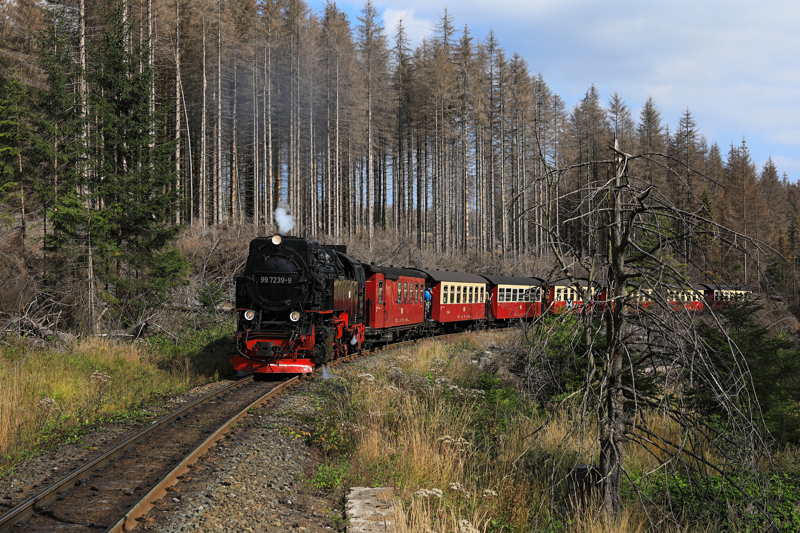 Fahrt auf den Brocken 08