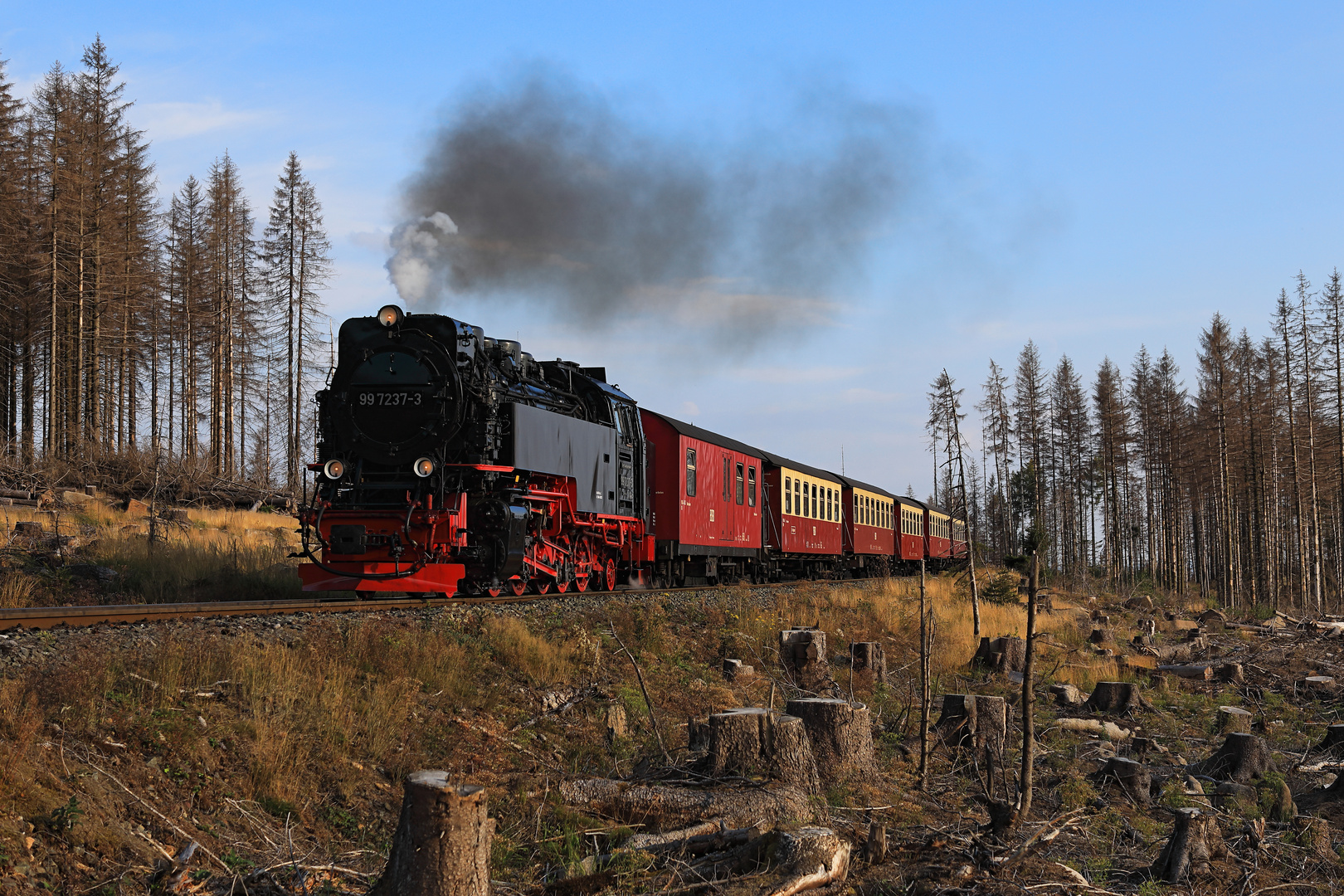 Fahrt auf den Brocken 09