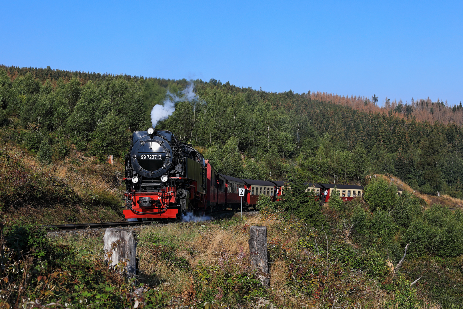 Fahrt auf den Brocken 11