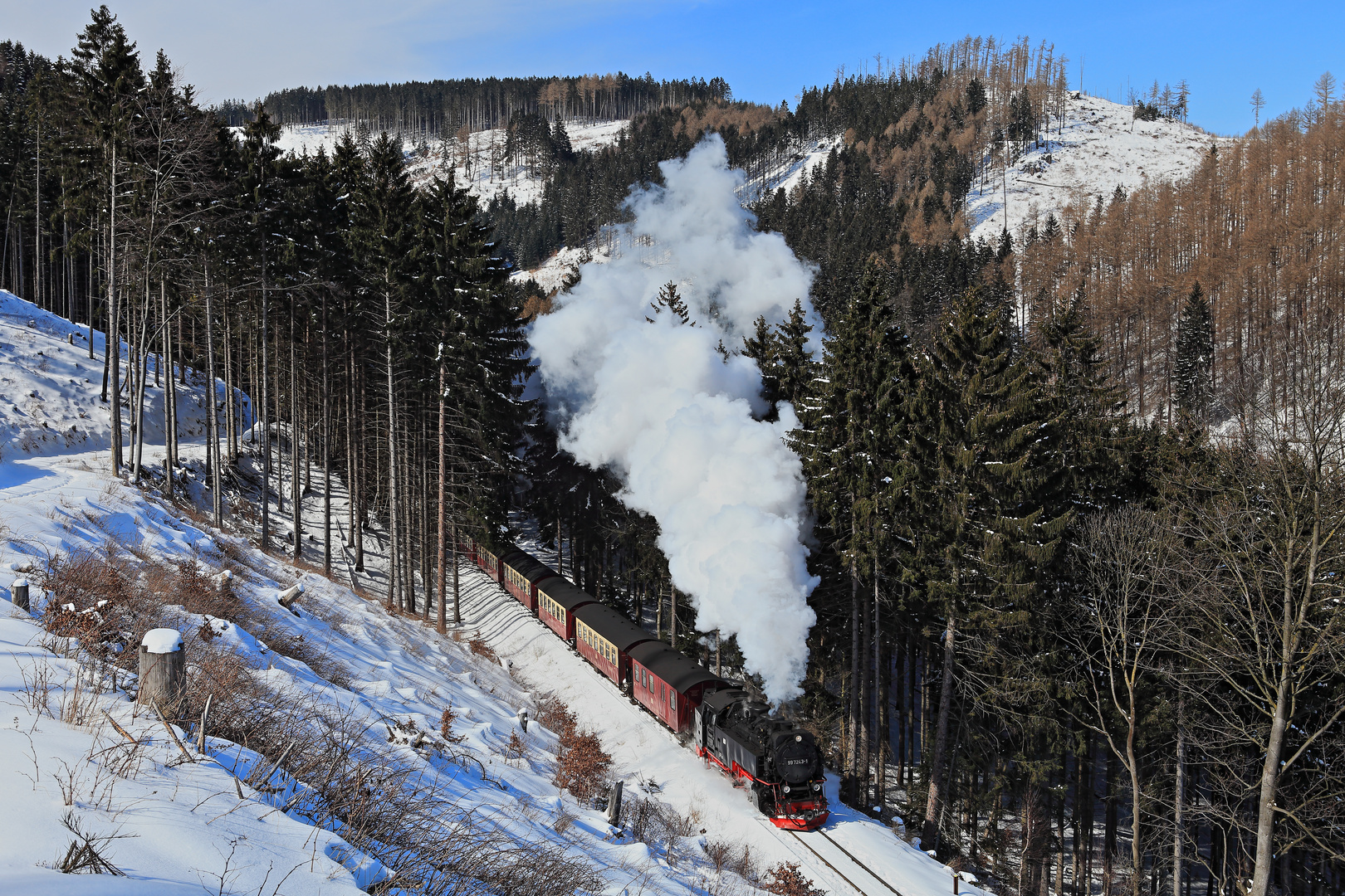 Fahrt auf den Brocken 24