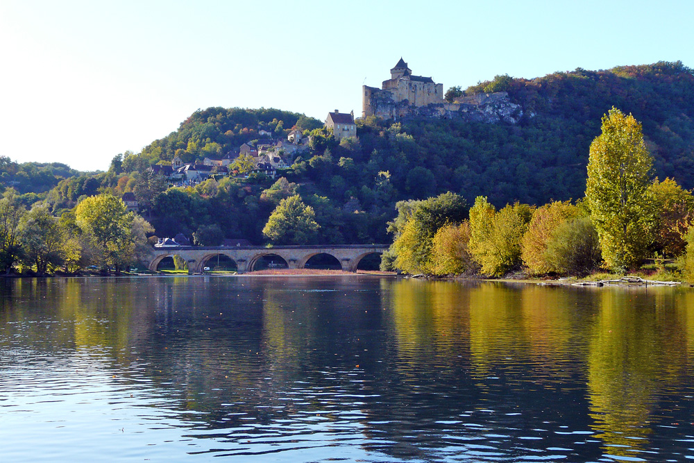 Fahrt auf der Dordogne bei La Roque-Gageac