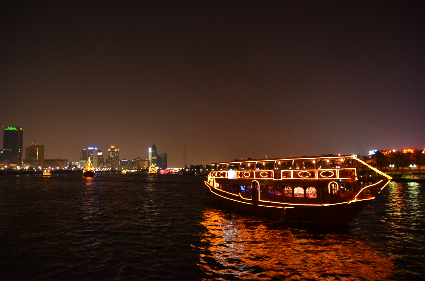 Fahrt auf einer arabischen Dhow