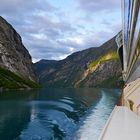 Fahrt durch den Geirangerfjord