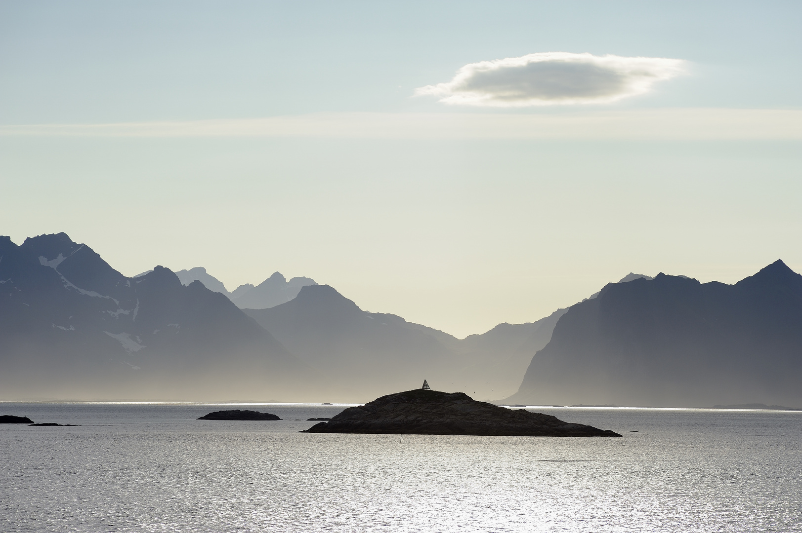 Fahrt durch den Raftsund