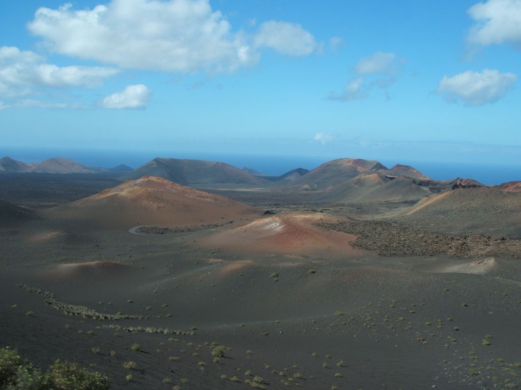 Fahrt durch den Timanfaya Nationalpark auf Lanzarote