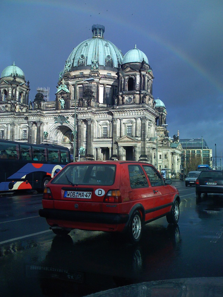 Fahrt durch die Stadt