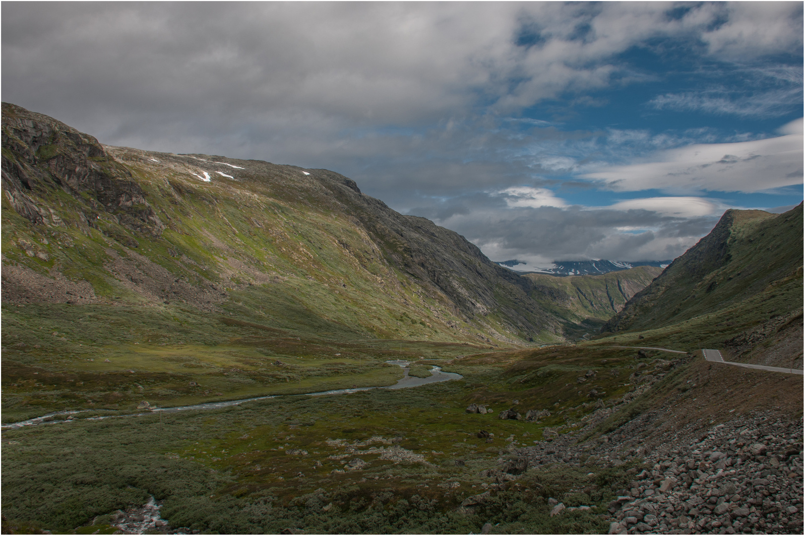 Fahrt durch Jotunheimen