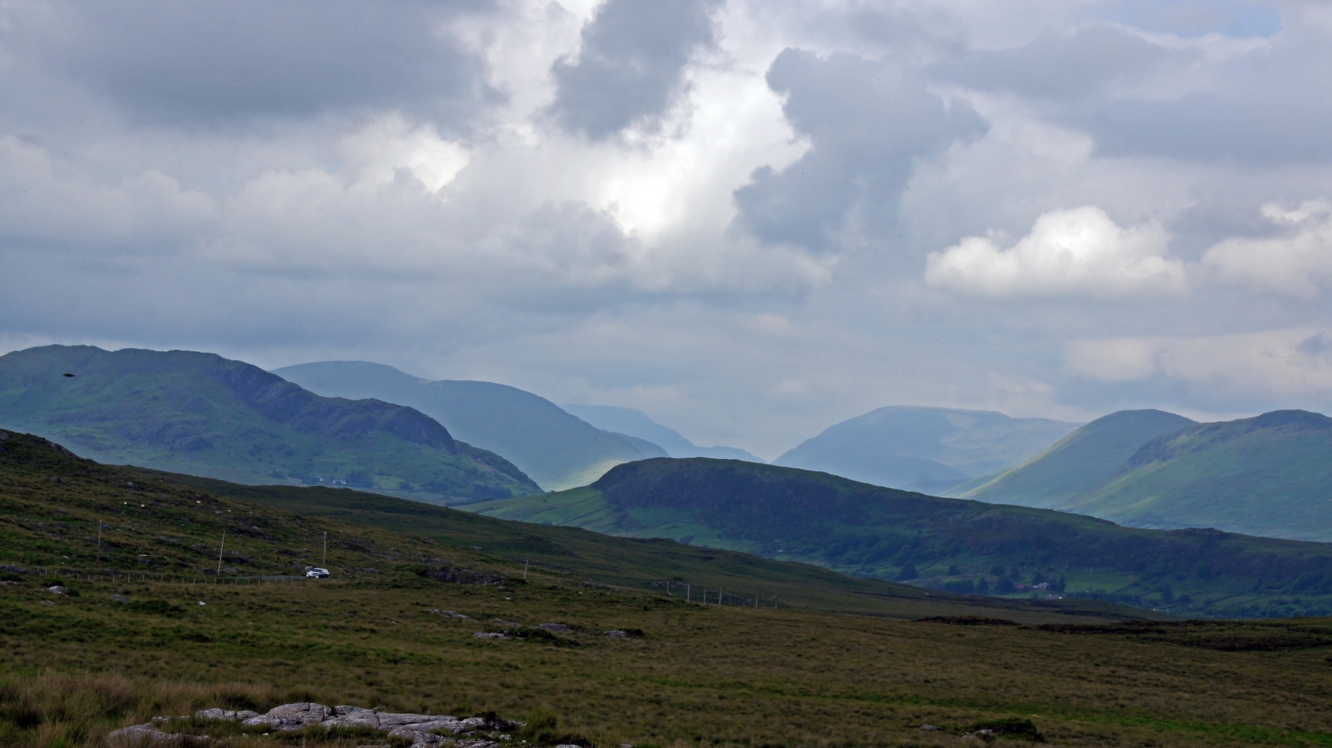 Fahrt durchs Moor