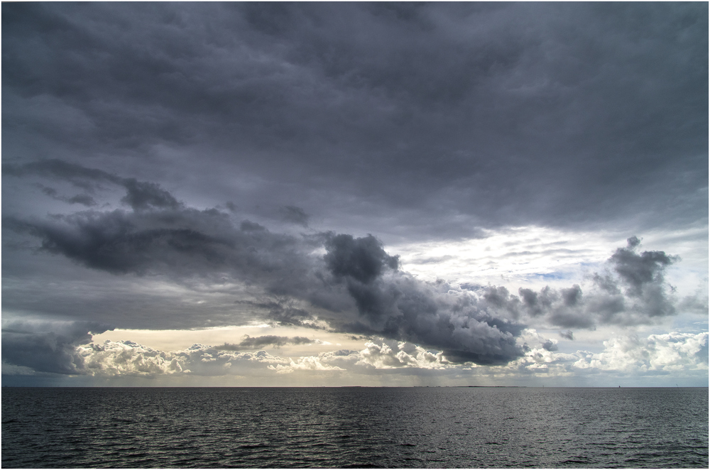 Fahrt durchs Wattenmeer