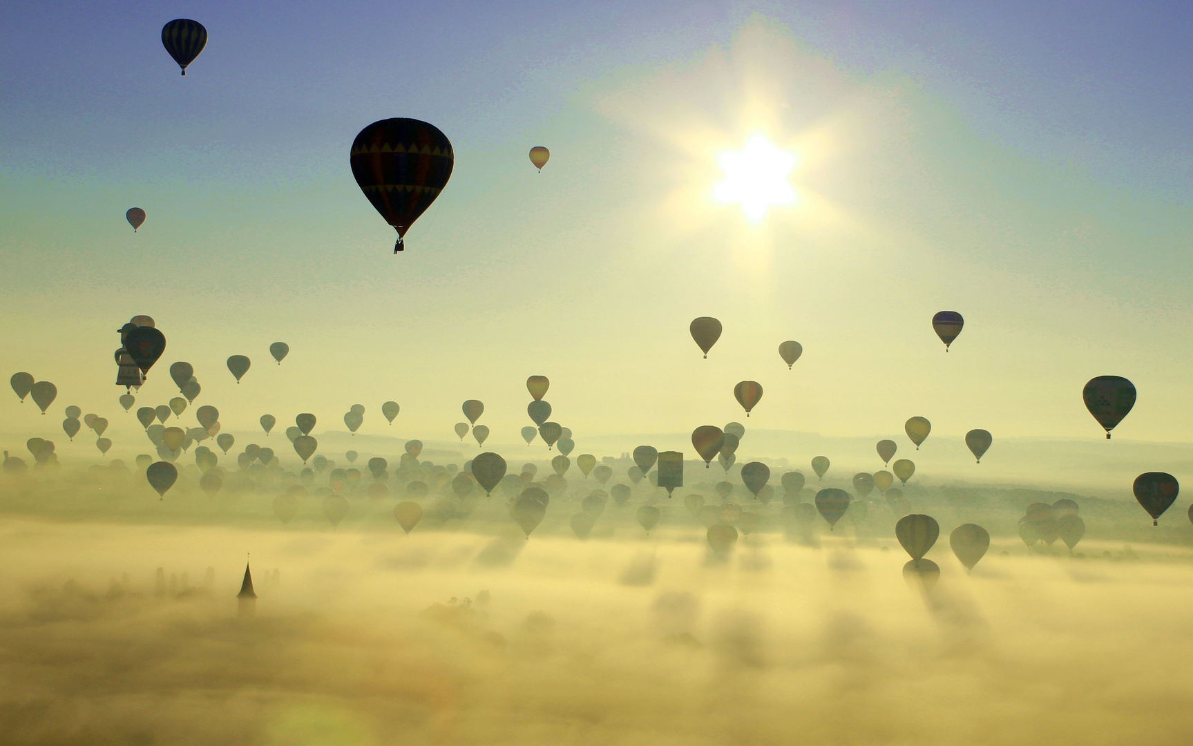 Fahrt im Nebel