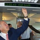 Fahrt im Transrapid Shanghai mit Bayerns Innenminister