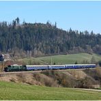 Fahrt in Blau