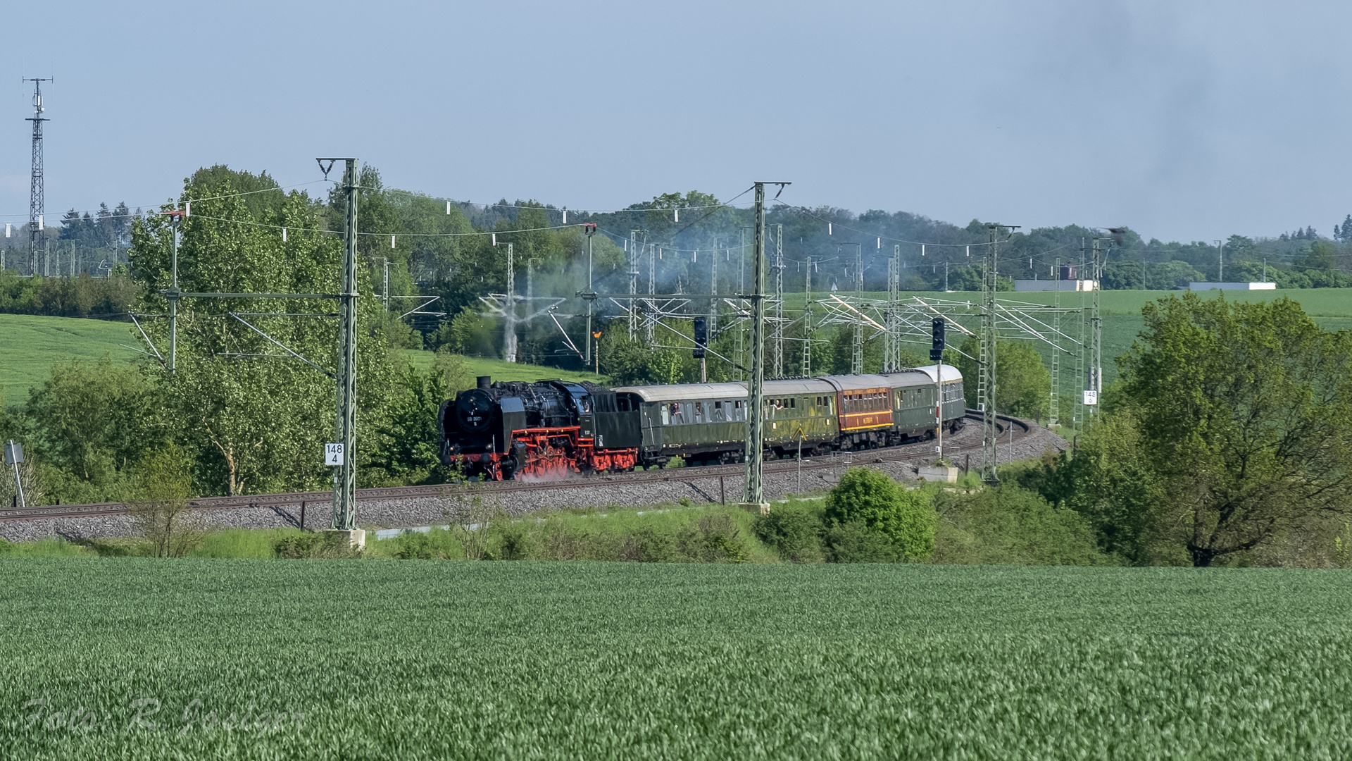 Fahrt in Blaue