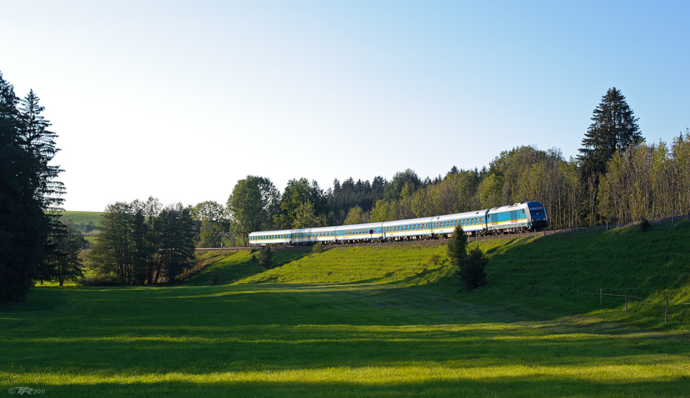 Fahrt in den Abend