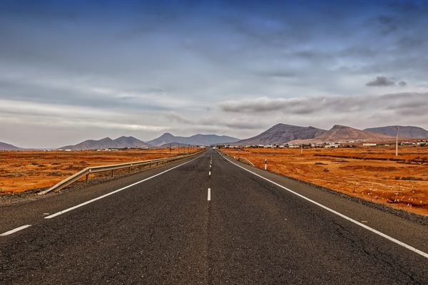 Fahrt in den Abend II