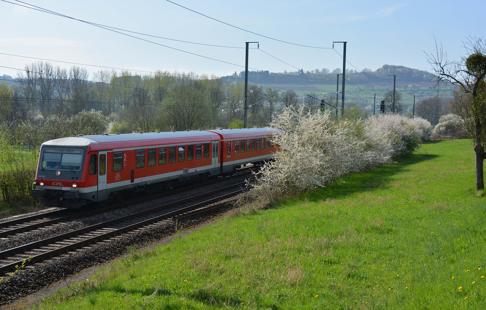 Fahrt in den Frühling