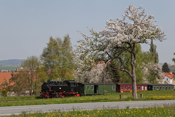 Fahrt in den Frühling