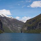 Fahrt in den Geiranger