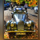 fahrt in den goldenen Herbst