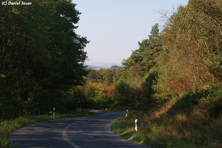 Fahrt in den Herbst