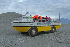 Fahrt in die Gletscherlagune Jökulsárlón (Island)