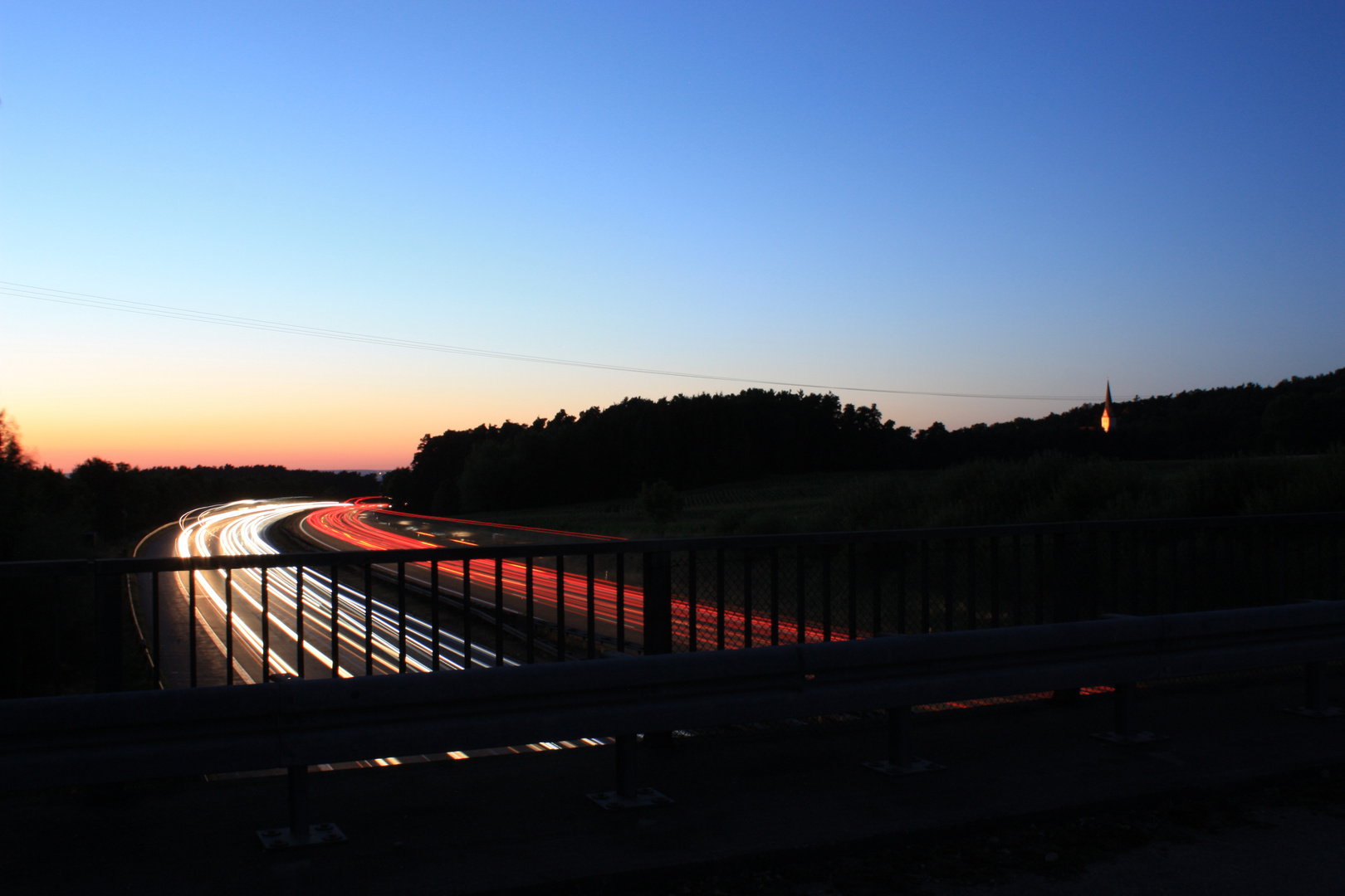 Fahrt in die Nacht