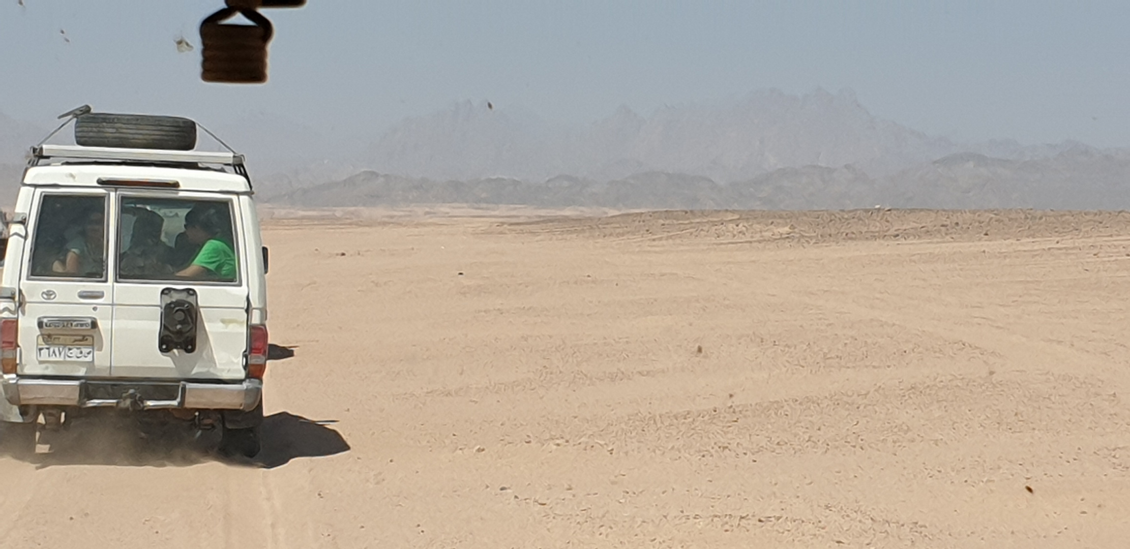 Fahrt in die Wüste