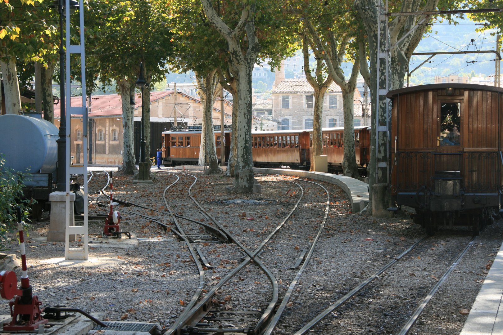 Fahrt ins Depot