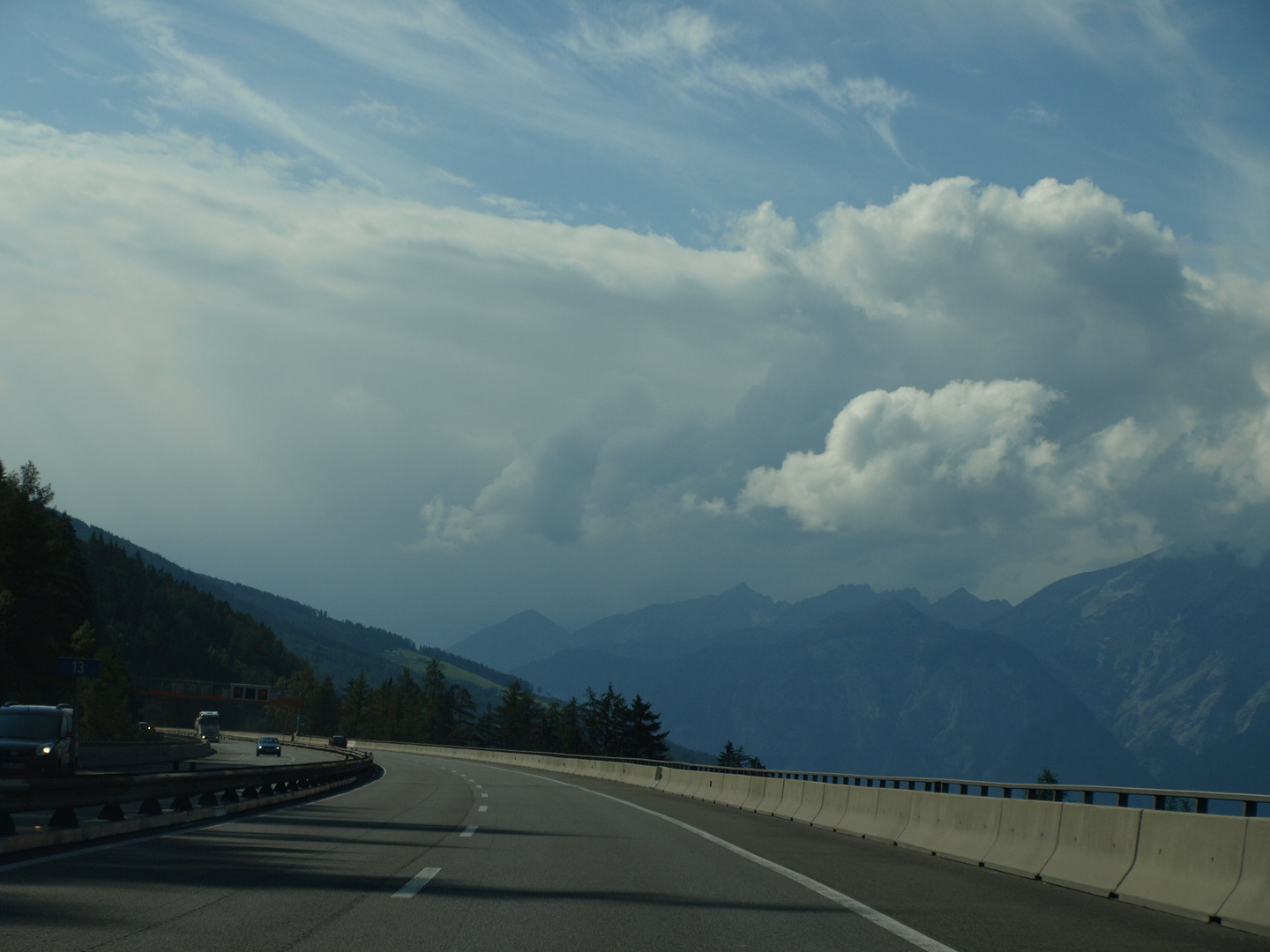 Fahrt ins Gewitter