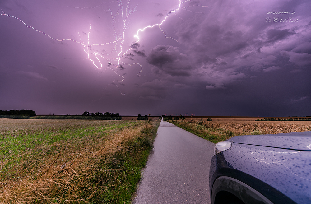 Fahrt ins Gewitter